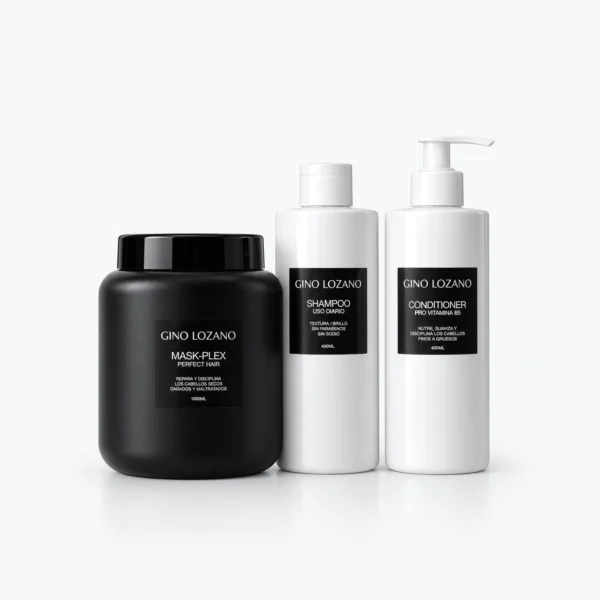 Kit Rutina Completa con Mask-Plex 1000 ml Gino Lozano