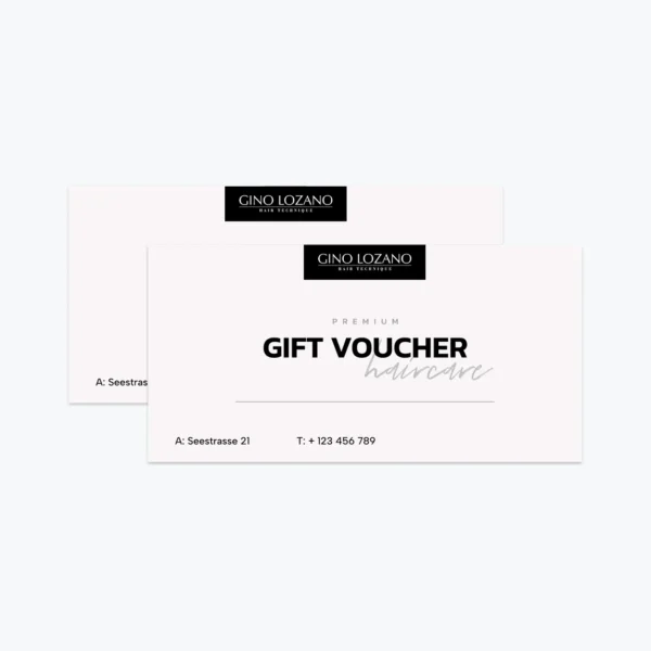 Voucher regalo Gino Lozano en sobre